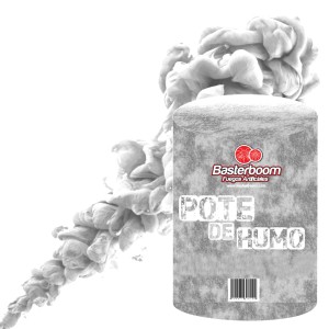 POTE DE HUMO GRANDE BLANCO x 1u